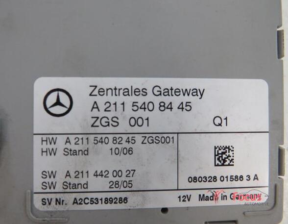 Control unit gateway MERCEDES-BENZ E-CLASS (W211)