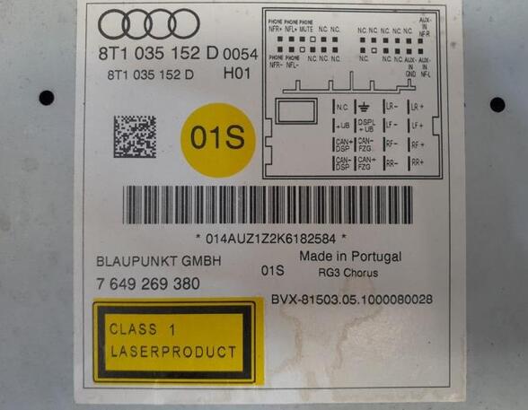 P20620870 CD-Radio AUDI A4 Avant (8K, B8) 8T1057152D