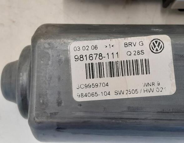 Electric Window Lift Motor VW PASSAT Variant (3C5), VW PASSAT B7 Estate Van (365)