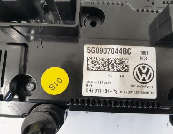 P18362239 Heizungsbetätigung (Konsole) VW Golf VII (5G) 5G0907044