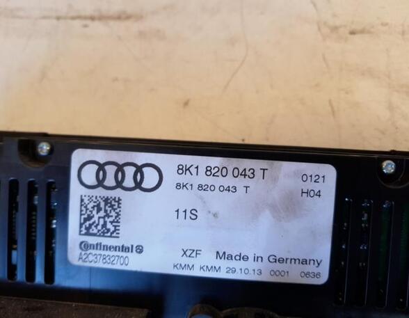 Heating & Ventilation Control Assembly AUDI Q5 (8RB)