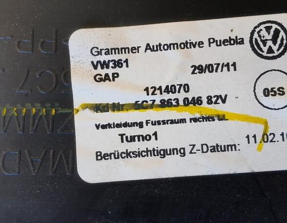 Mittelkonsole VW Jetta IV 162, 163, AV3, AV2 5C7863046 P20590211