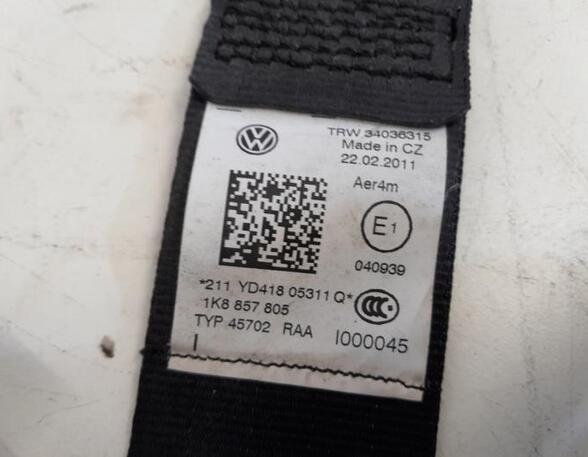 Safety Belts VW Scirocco (137, 138)