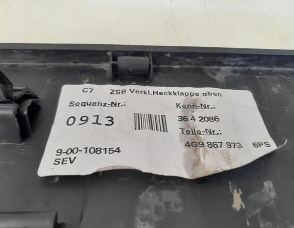 Verkleidung Heckklappe Audi A6 Avant 4G, C7 4G9867973 P19052322