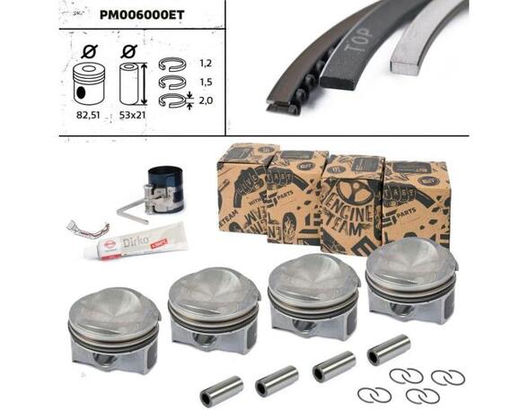 Piston AUDI A4 Avant (8K5, B8), AUDI A5 Sportback (8TA)