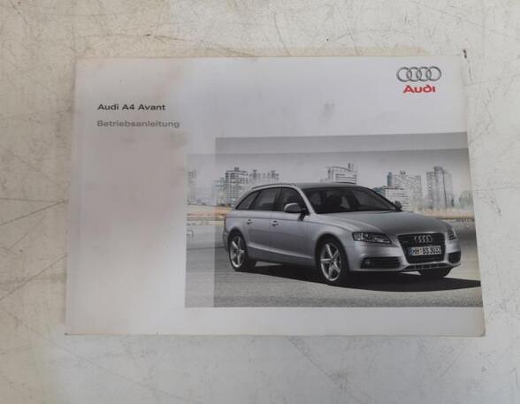 Operation manual AUDI A4 Avant (8K5, B8), AUDI A5 Sportback (8TA)