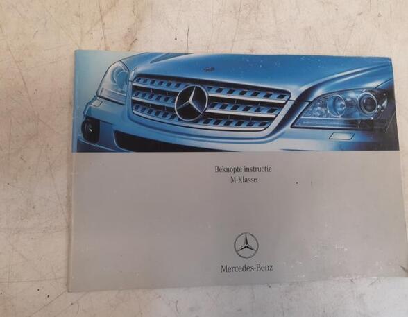 Operation manual MERCEDES-BENZ M-CLASS (W164)