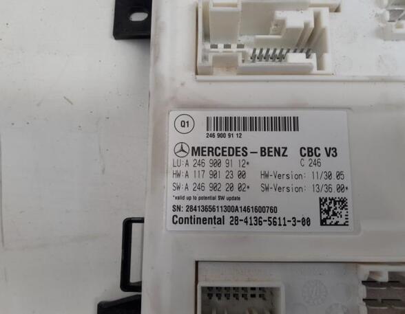 Control unit central electric (BCM) MERCEDES-BENZ B-Klasse (W242, W246)