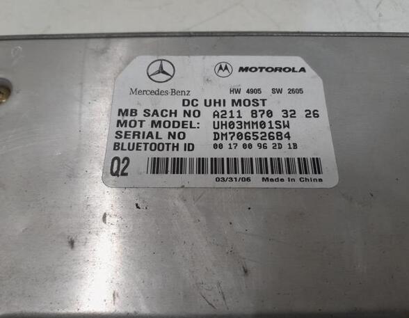 Steuergerät Bluetooth Mercedes-Benz M-Klasse W164 A2118703226 P19842452