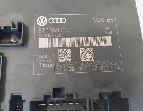 Control unit for seat AUDI A5 (8T3)