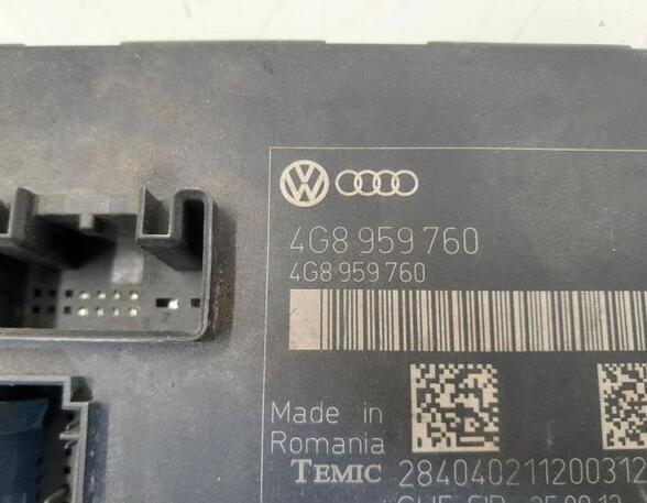 Steuergerät Sitz Audi A6 4G, C7 4G8959760 P20551227