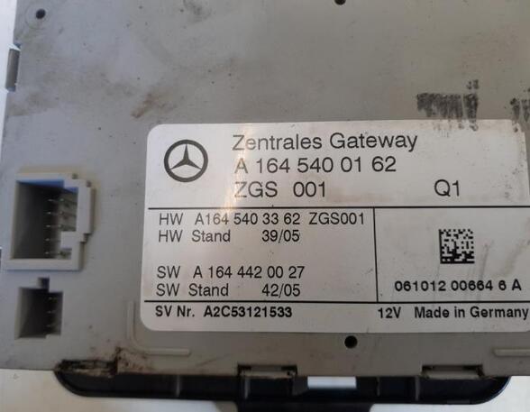 Control unit gateway MERCEDES-BENZ M-CLASS (W164)