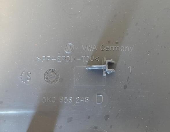 Closing plate VW GOLF VI (5K1), VW GOLF VI Van (5K1_)