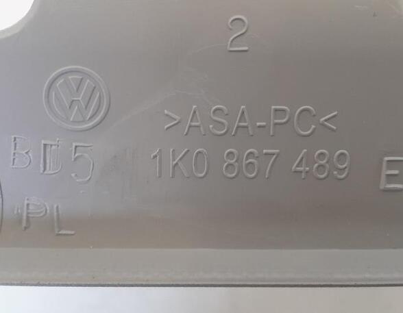 Closing plate VW GOLF V (1K1), VW GOLF VI (5K1), VW GOLF VAN VI Variant (AJ5), VW GOLF VI Van (5K1_)