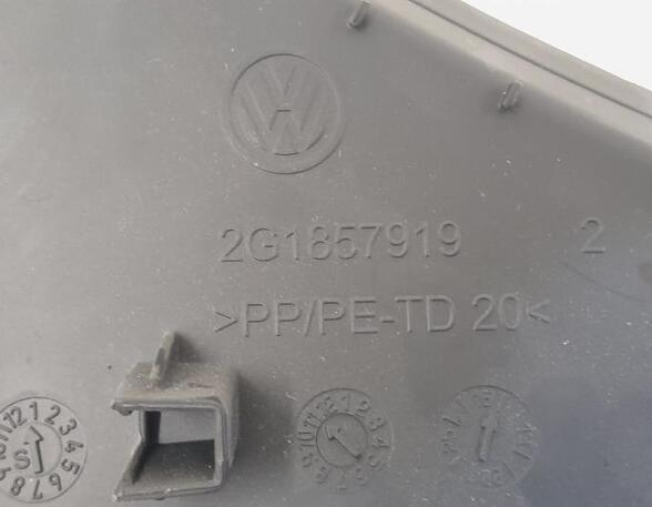 Closing plate VW POLO (AW1, BZ1)