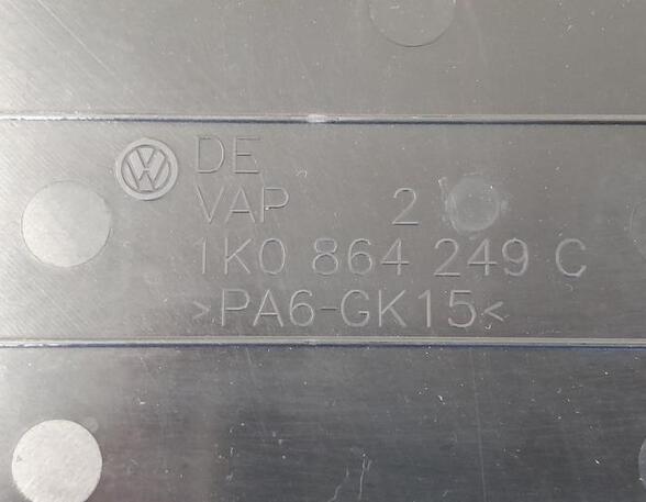 Closing plate VW GOLF VI (5K1), VW GOLF VI Van (5K1_), VW GOLF VAN VI Variant (AJ5), VW GOLF V (1K1)