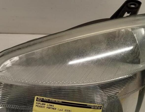 Headlight PEUGEOT PARTNER Box Body/MPV (5_, G_)