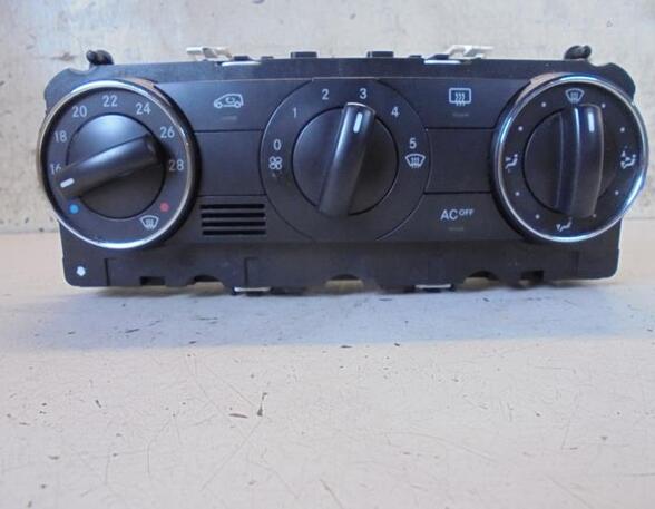 Heating & Ventilation Control Assembly MERCEDES-BENZ A-CLASS (W169)