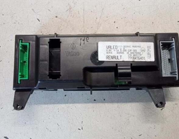 Bedieningselement verwarming & ventilatie RENAULT MEGANE Scenic (JA0/1_), RENAULT SCÉNIC I MPV (JA0/1_, FA0_)