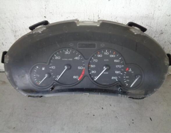 Tachometer (Revolution Counter) PEUGEOT 206 Hatchback (2A/C), PEUGEOT 206 SW (2E/K), PEUGEOT PARTNER Box Body/MPV (5_, G_)