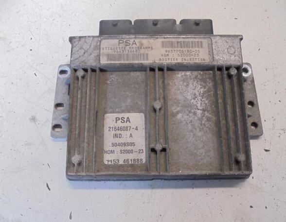 Control unit for engine PEUGEOT 206 Hatchback (2A/C), PEUGEOT 206 Saloon