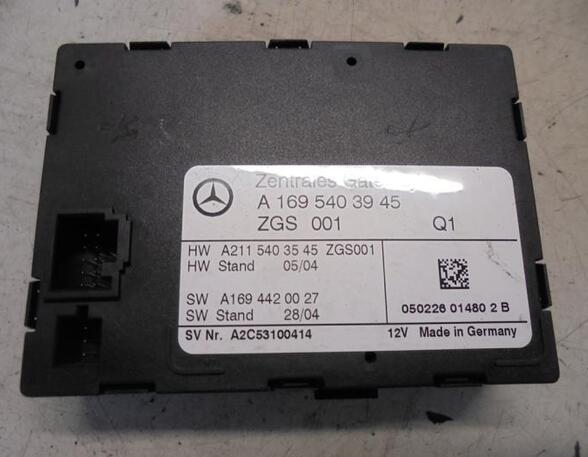 Control unit gateway MERCEDES-BENZ A-CLASS (W169)