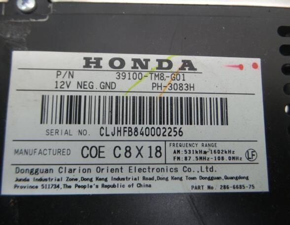 CD-Radio HONDA INSIGHT (ZE_)