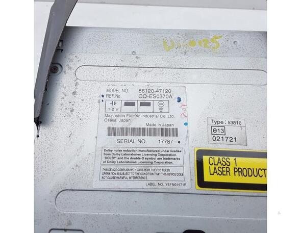 
Radio CD Spieler von einem Toyota Prius
