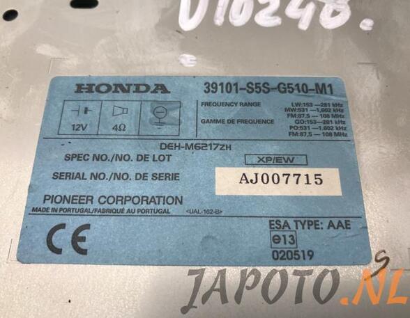 
Radio CD Spieler von einem Honda Civic
