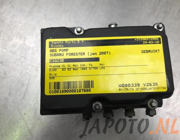 Abs Hydraulic Unit SUBARU FORESTER (SG_)