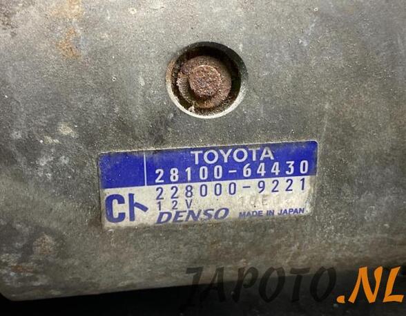 Starter TOYOTA COROLLA Verso (_E12_)