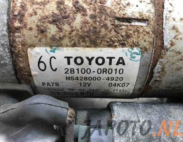 Starter TOYOTA RAV 4 III (_A3_)