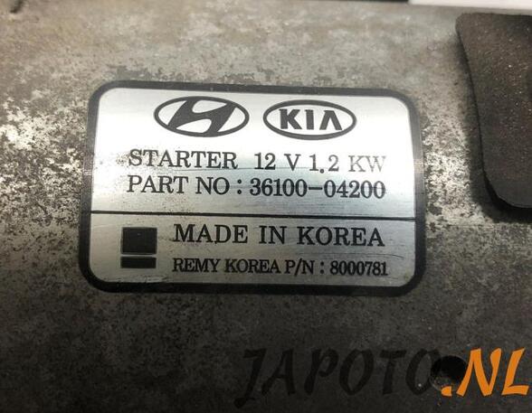 Startmotor KIA RIO IV (YB, SC, FB)