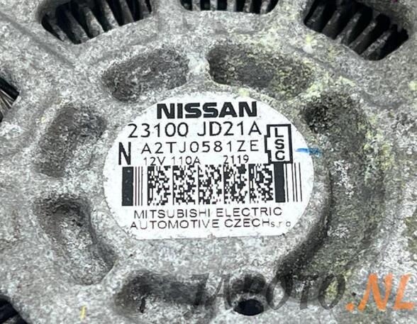 Alternator NISSAN QASHQAI / QASHQAI +2 I (J10, NJ10, JJ10E)