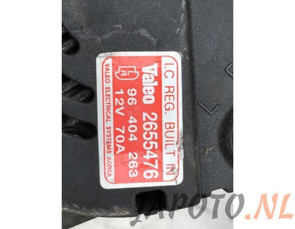 Lichtmaschine Daewoo Kalos KLAS 2655476 P1281138