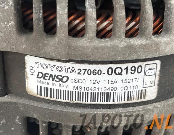 Alternator TOYOTA AYGO (_B4_)