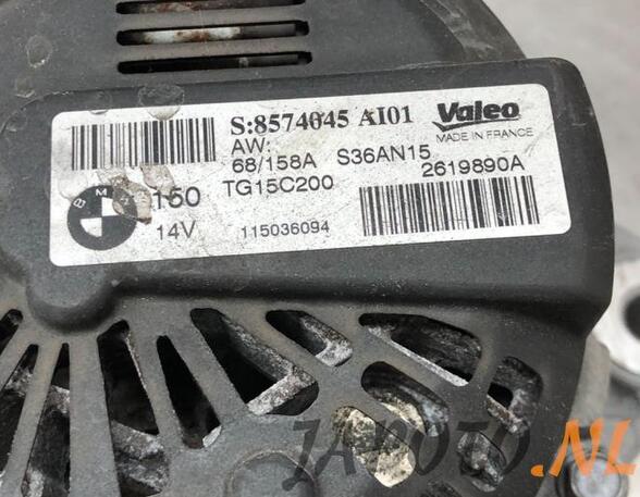 Alternator TOYOTA VERSO (_R2_)