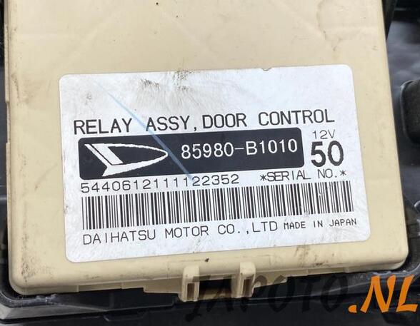 Fuse Box DAIHATSU SIRION (M3_), SUBARU JUSTY IV