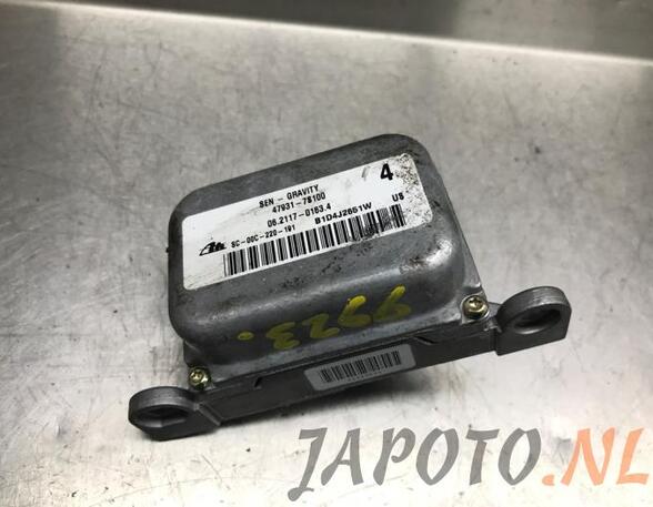 Longitudinal Acceleration Sensor (ESP Sensor) NISSAN MURANO I (Z50)