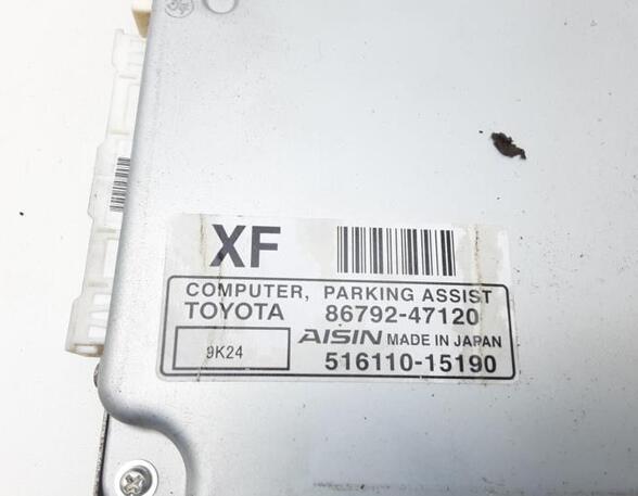 Control unit TOYOTA PRIUS PLUS (_W4_), TOYOTA Prius Plus (_W4_)