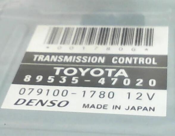 Control unit TOYOTA PRIUS Hatchback (_W2_)