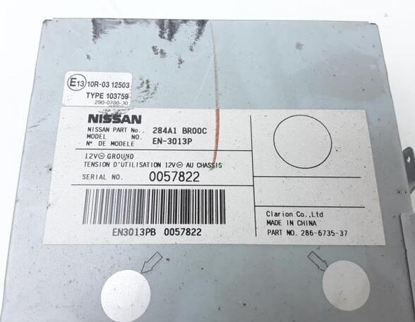 Control unit NISSAN QASHQAI / QASHQAI +2 I (J10, NJ10, JJ10E)