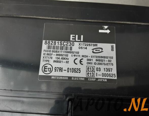 Control unit SUBARU FORESTER (SH_)