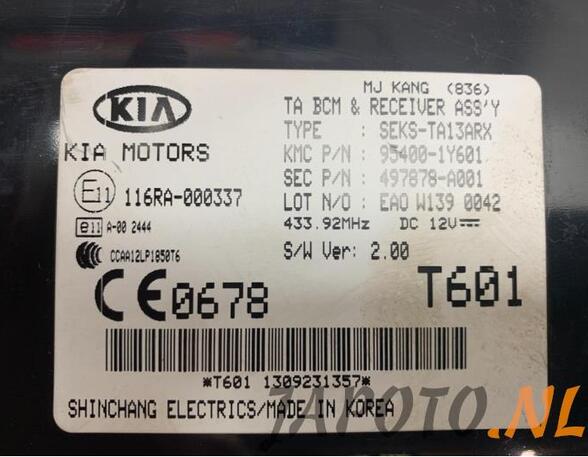 Control unit KIA PICANTO (TA), KIA PICANTO (JA)