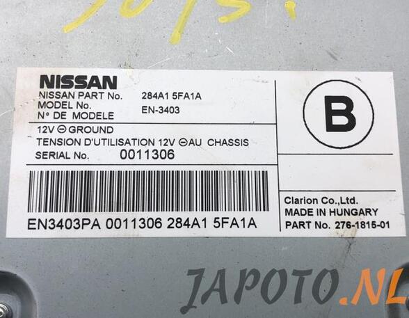 Control unit NISSAN MICRA V (K14)