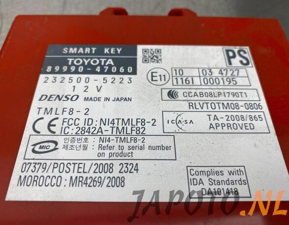 Control unit TOYOTA PRIUS (_W3_)