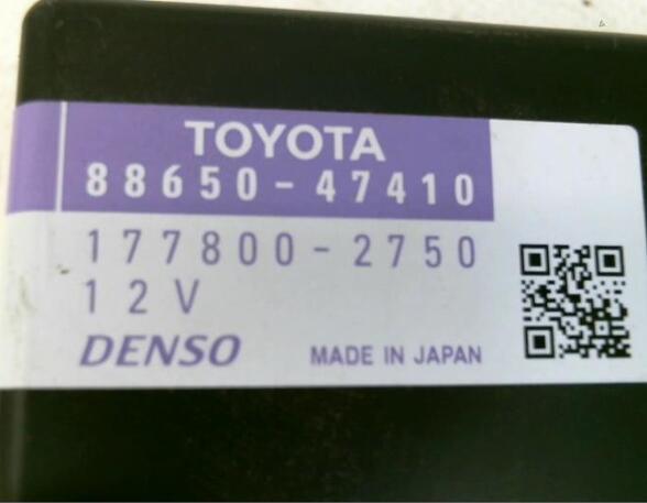 Regeleenheid TOYOTA PRIUS PLUS (_W4_), TOYOTA Prius Plus (_W4_)