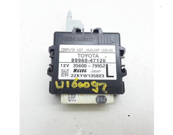 Control unit for lighting TOYOTA PRIUS PLUS (_W4_), TOYOTA Prius Plus (_W4_)