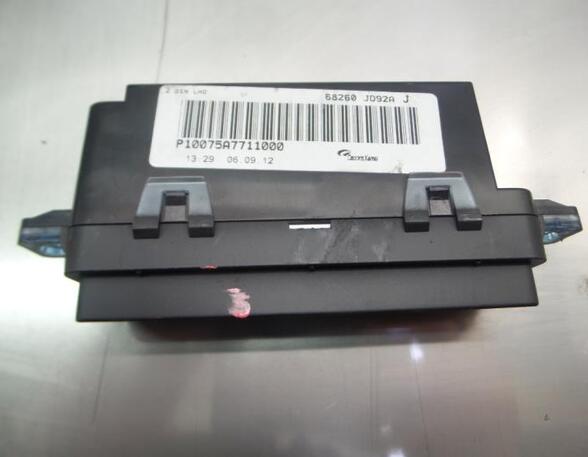 Control unit for check control NISSAN QASHQAI / QASHQAI +2 I (J10, NJ10, JJ10E)