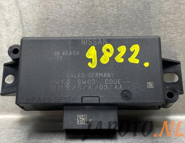 Regeleenheid park distance control NISSAN QASHQAI II SUV (J11, J11_)